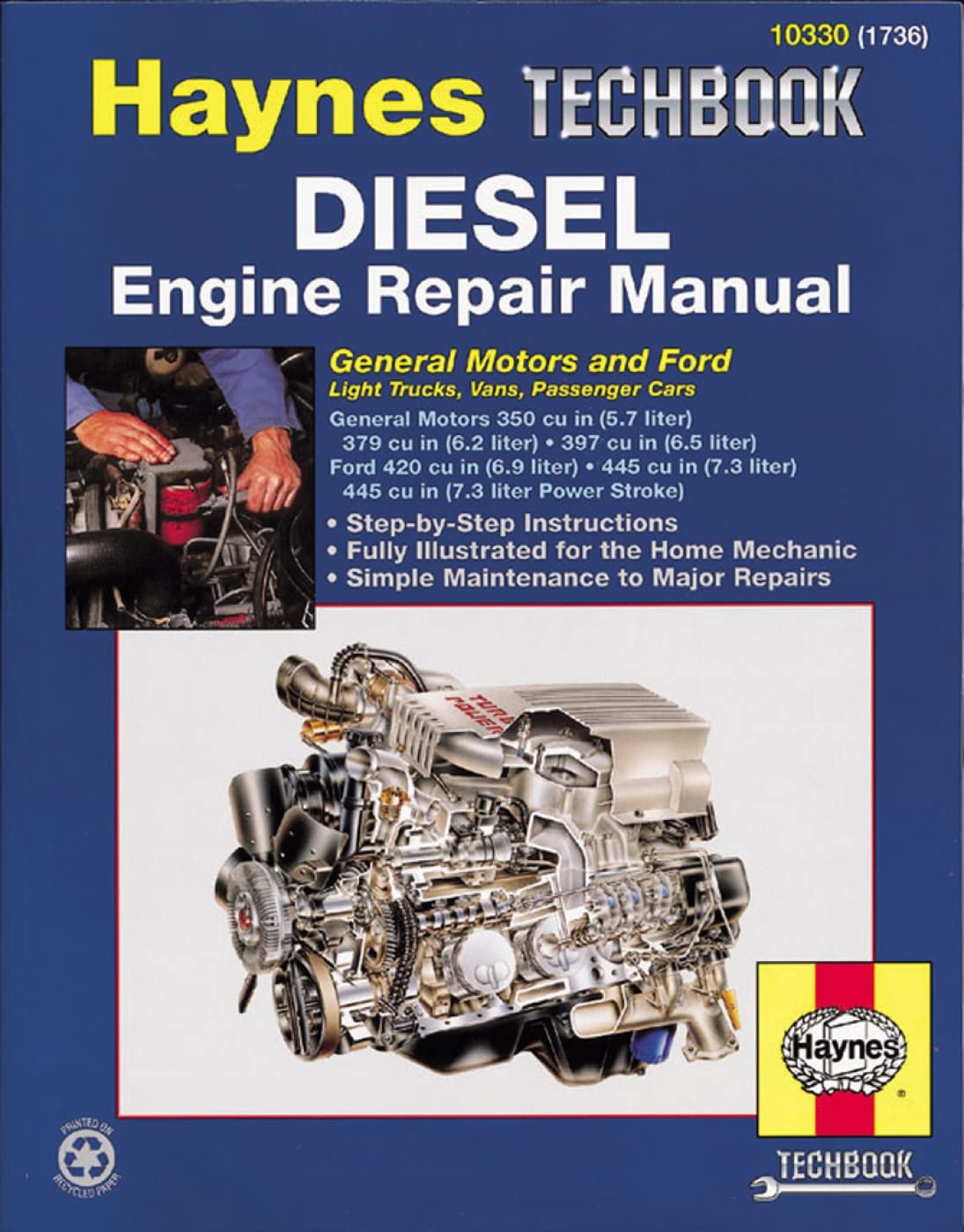 Ford & GM Diesel Engine Repair Haynes TECHBOOK (Haynes Repair Manual)