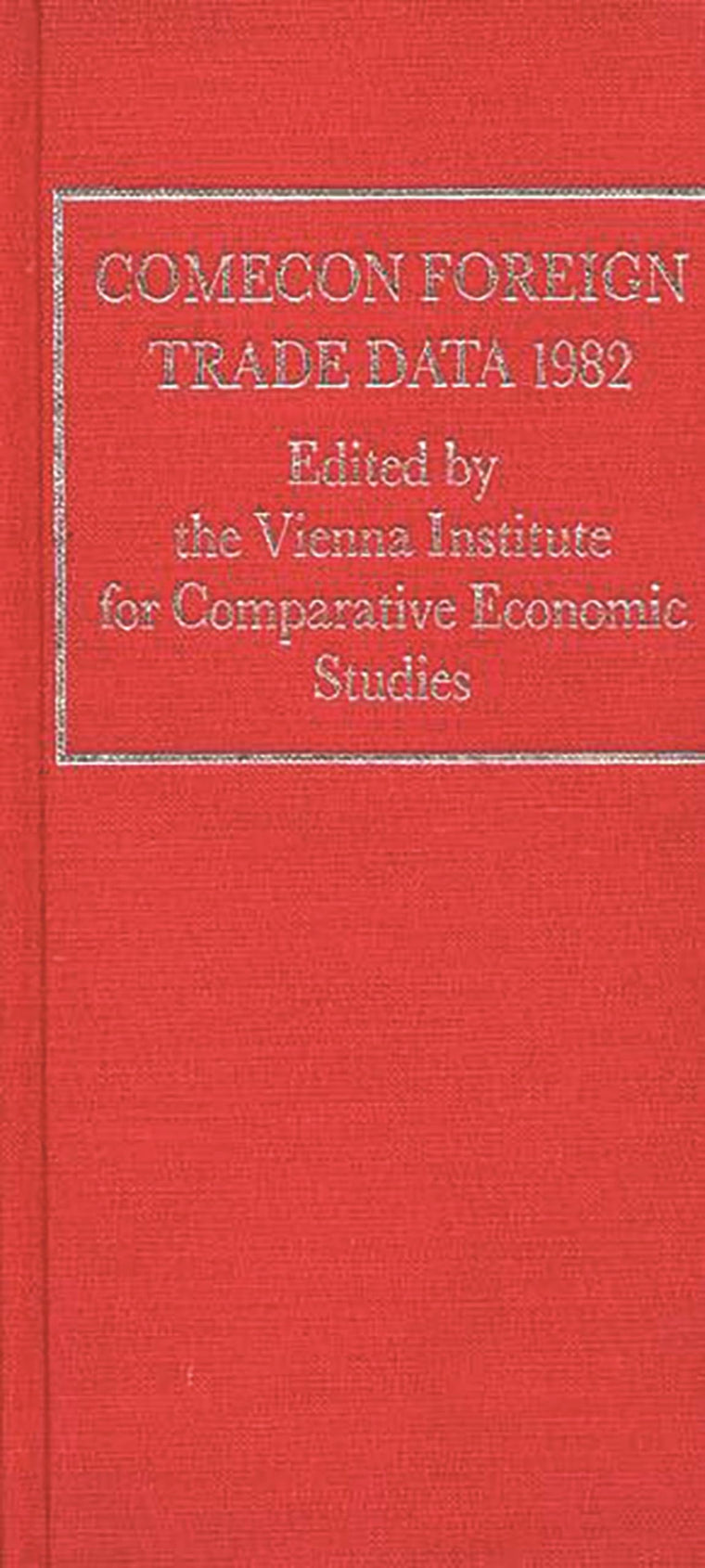COMECON Foreign Trade Data 1982