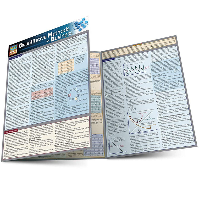 Quantitative Methods For Business (Quick Study Academic)