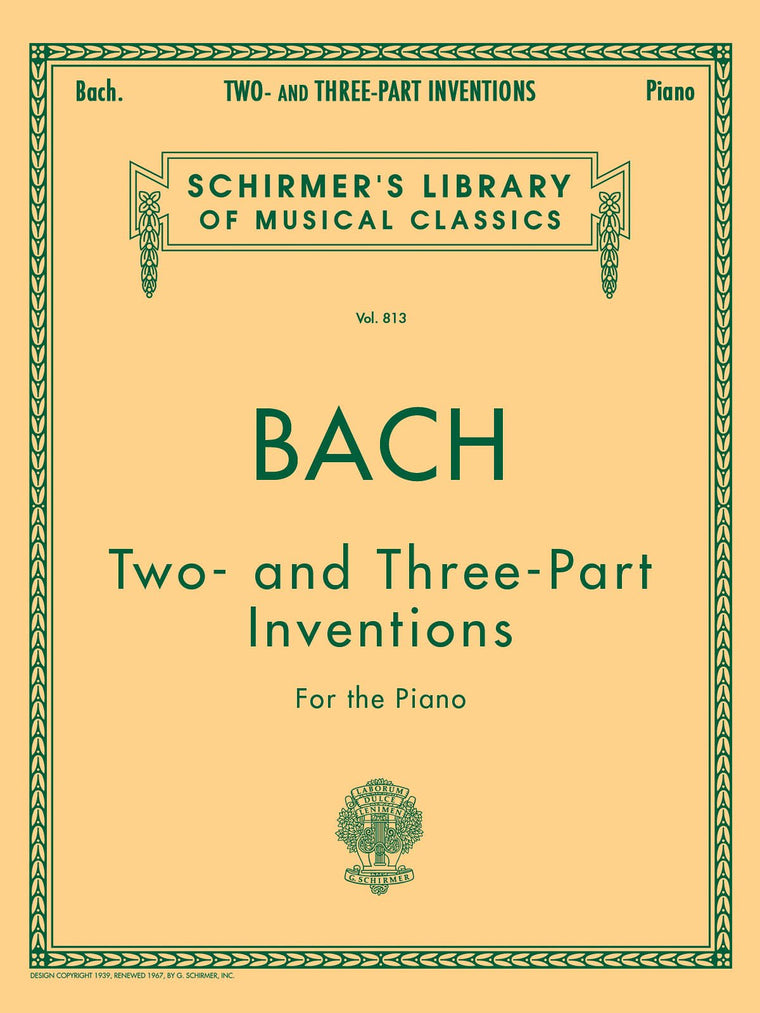 Used – Two- and Three-Part Inventions: Piano Solo