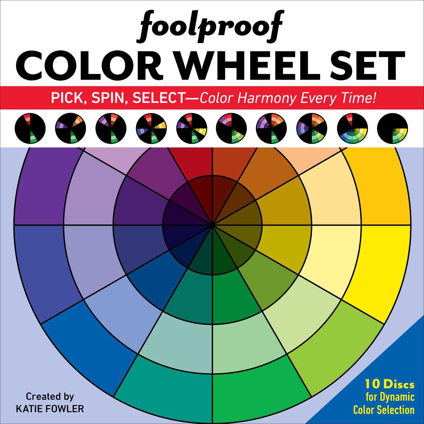 Foolproof Color Wheel Set: 10 Discs for Dynamic Color Selection (Reference Guide)