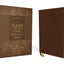 NASB, Classic Reference Bible, Genuine Leather, Buffalo, Brown, Red Letter, 1995 Text, Comfort Print