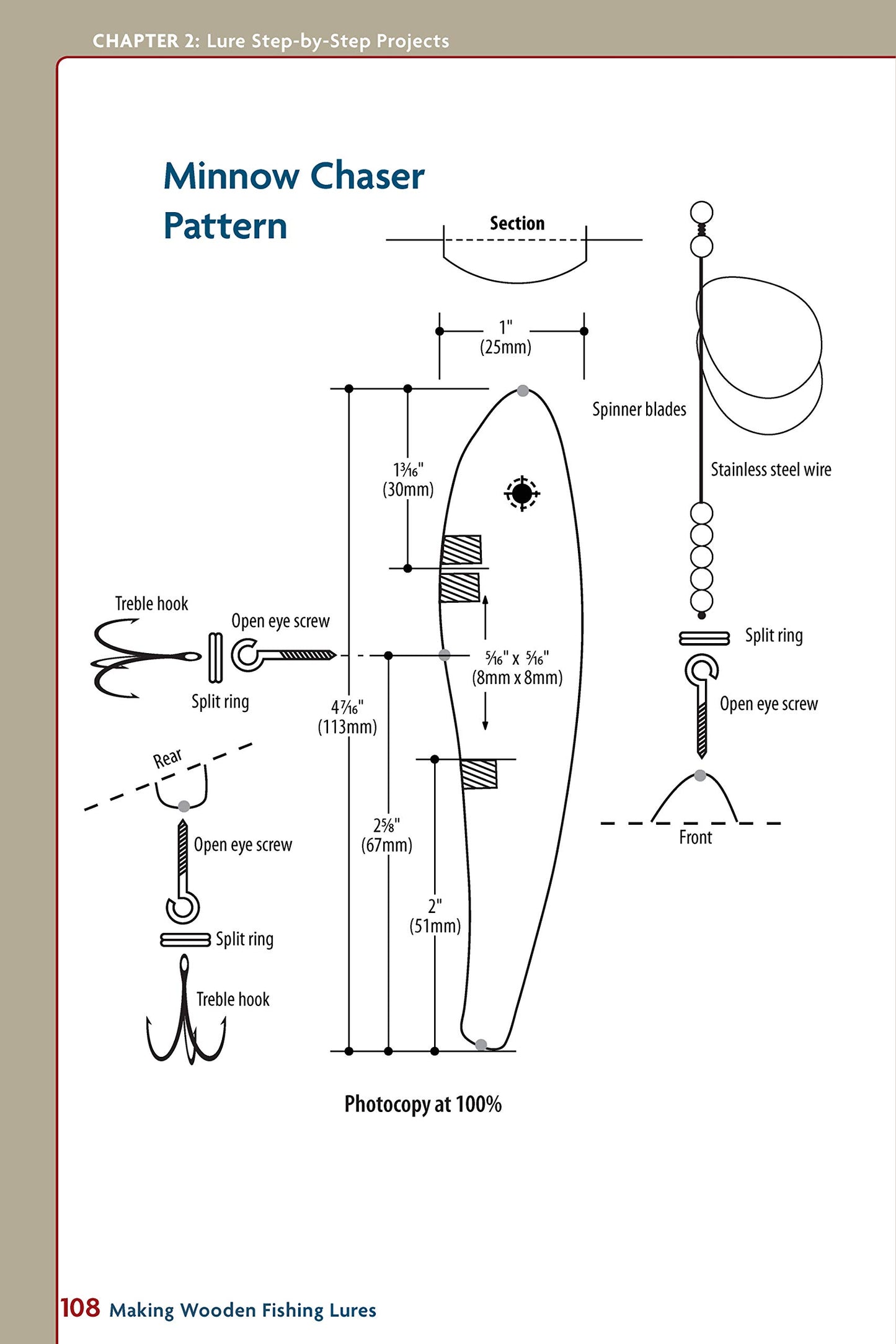 Making Wooden Fishing Lures: Carving and Painting Techniques that Really Catch Fish (Fox Chapel Publishing) 11 Step-by-Step Projects for Crawlers, Chasers, Wigglers, & More with Clear, Expert Advice