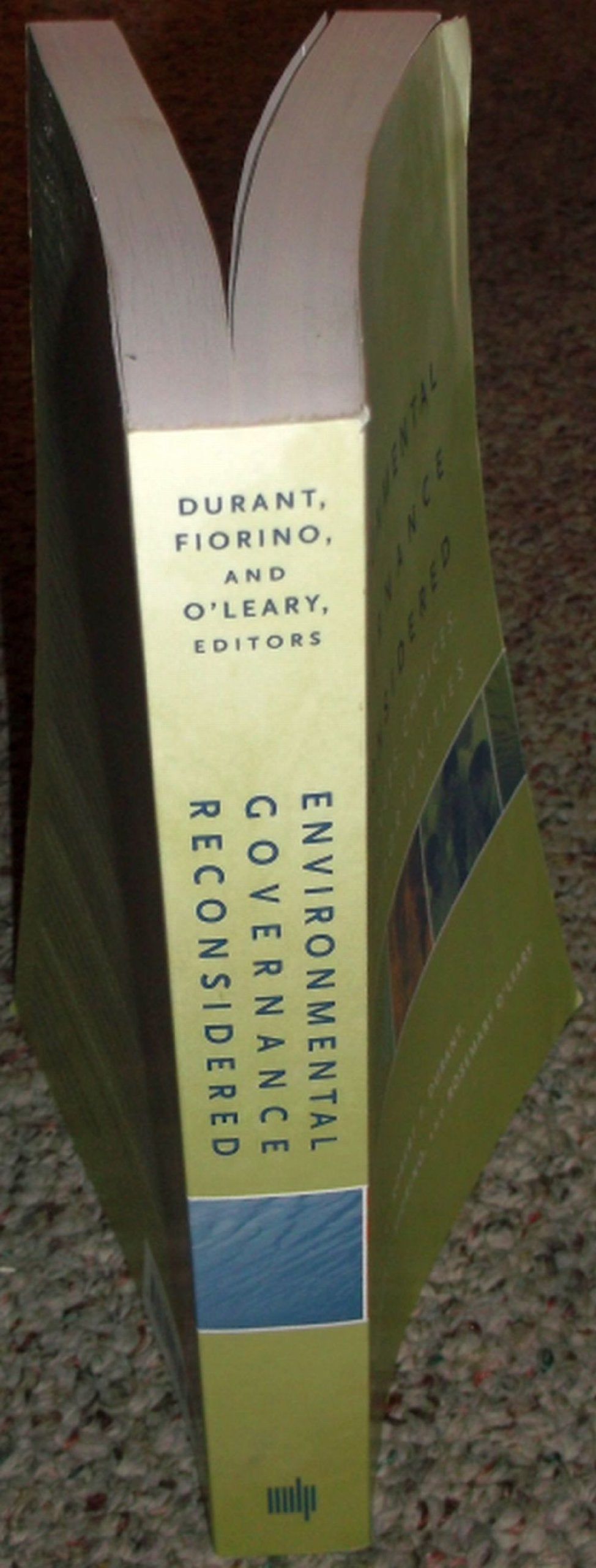 Environmental Governance Reconsidered: Challenges, Choices,
