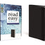 NIV, ReadEasy Bible, Large Print, Leathersoft, Black, Red Le