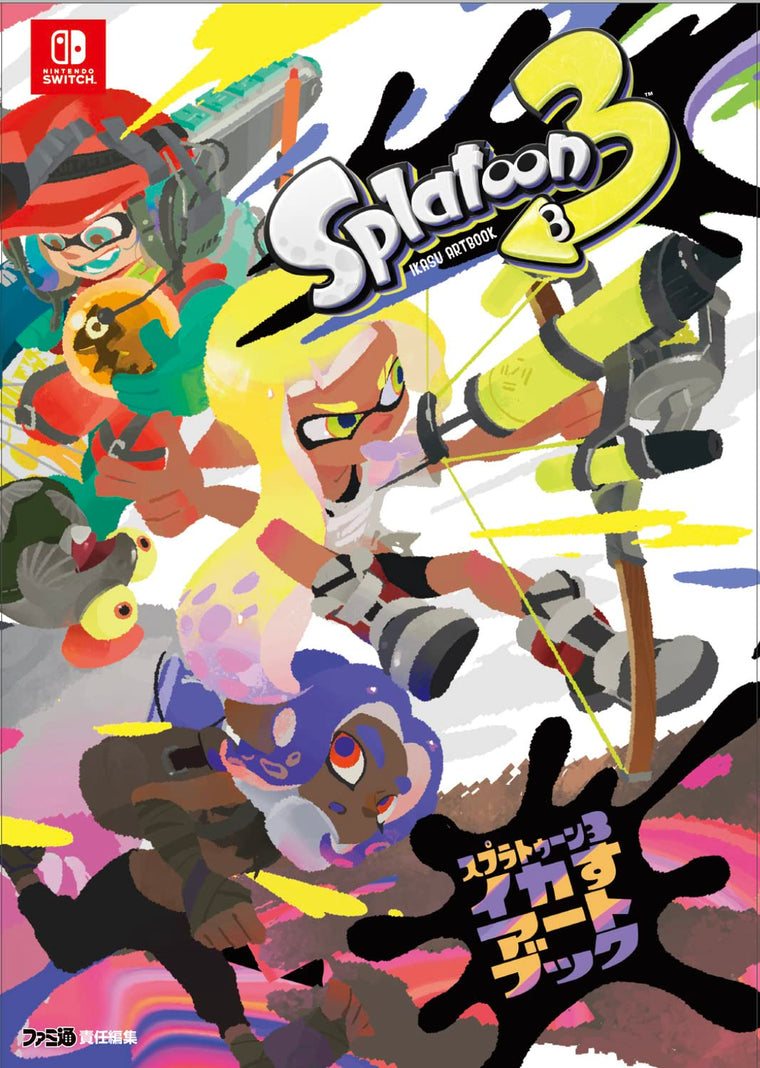 SPLATOON 3 IKASU ARTBOOK (ARTBOOK VO JAPONAIS)