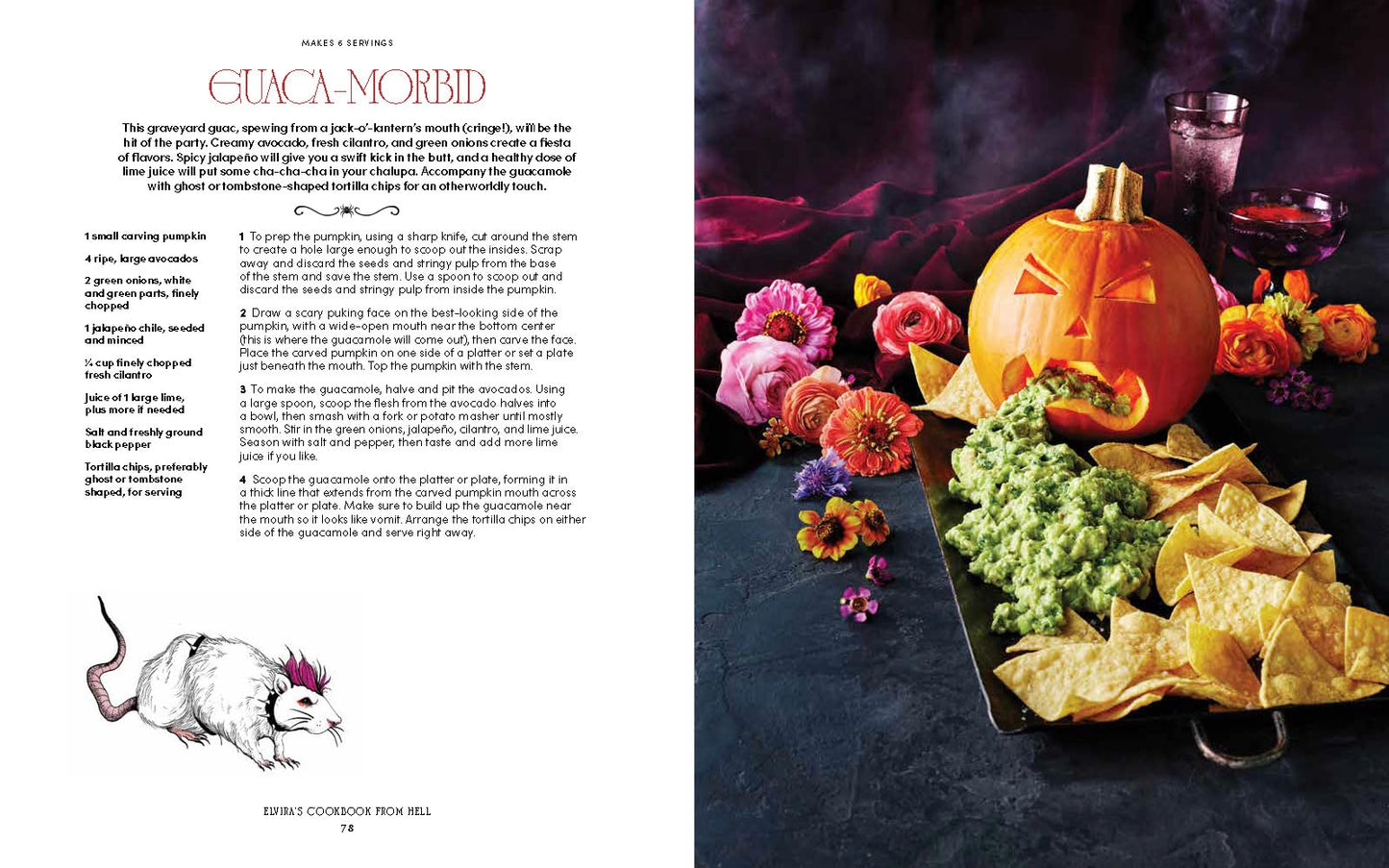 Elvira's Cookbook from Hell: Sexy, Spooky Soires and Celebrations for Every Occasion