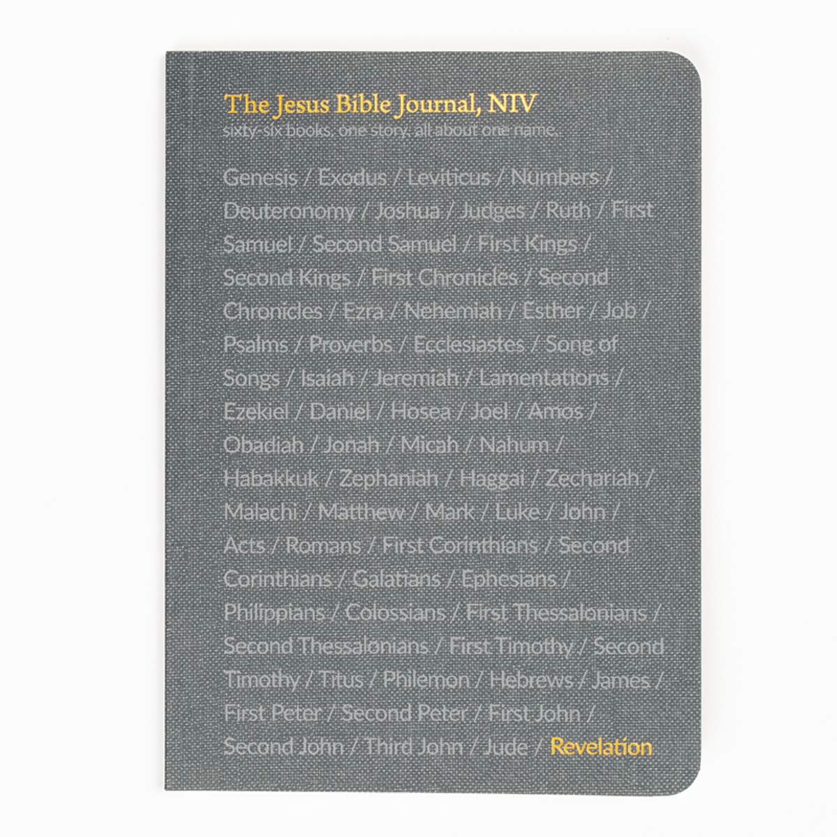 The Jesus Bible Journal, Revelation, NIV, Paperback, Comfort Print