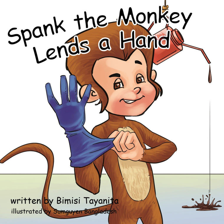 Spank the Monkey Lends a Hand by Bimisi Tayanita