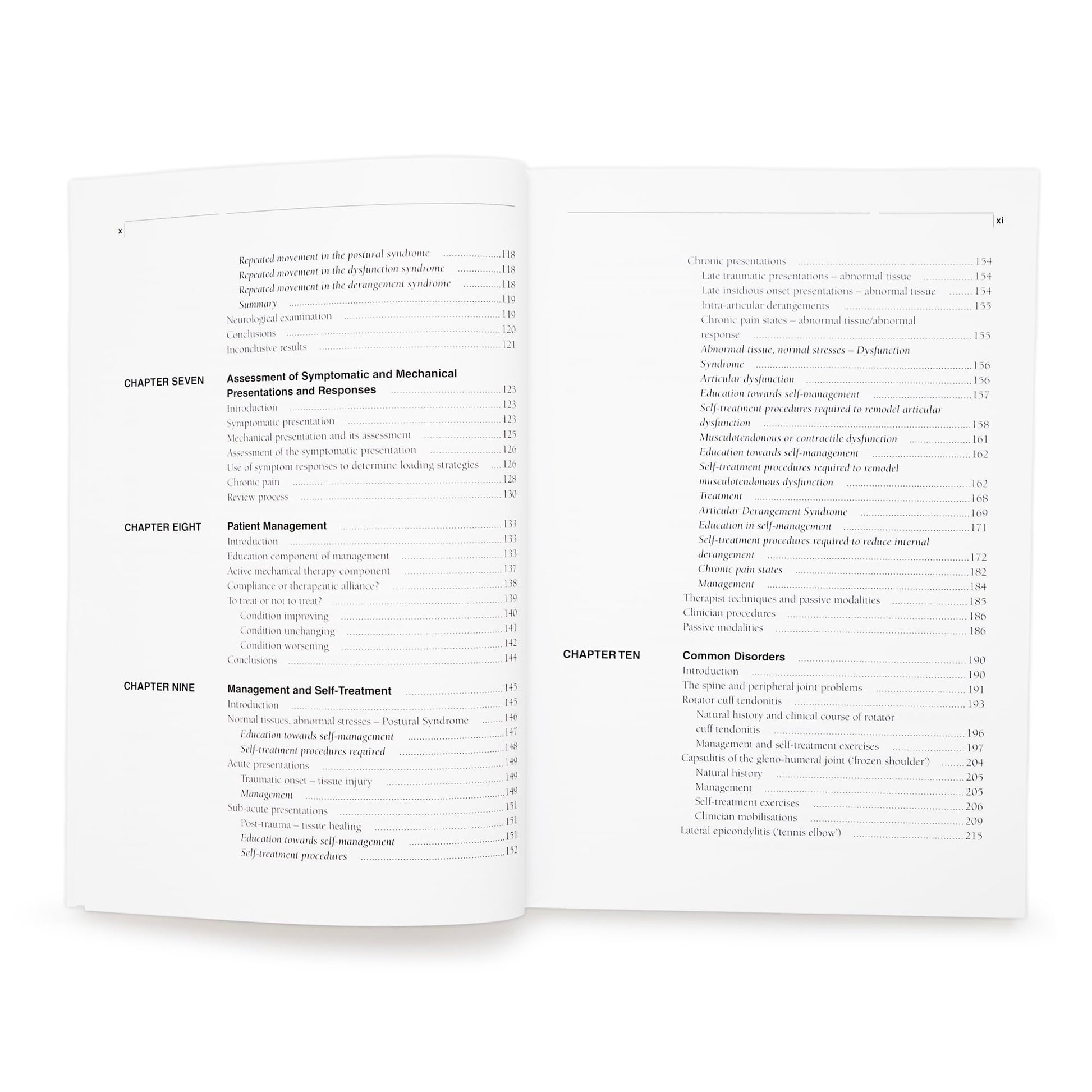 The Human Extremities: Mechanical Diagnosis and Therapy