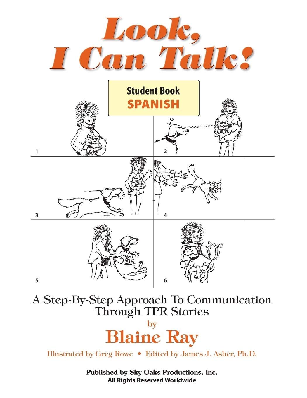 Look, I Can Talk! Student Workbook in Spanish (Spanish and English Edition)