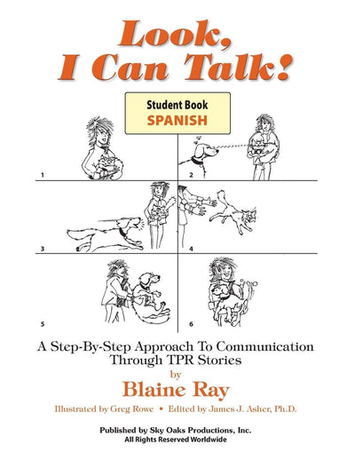 Look, I Can Talk! Student Workbook in Spanish (Spanish and English Edition)
