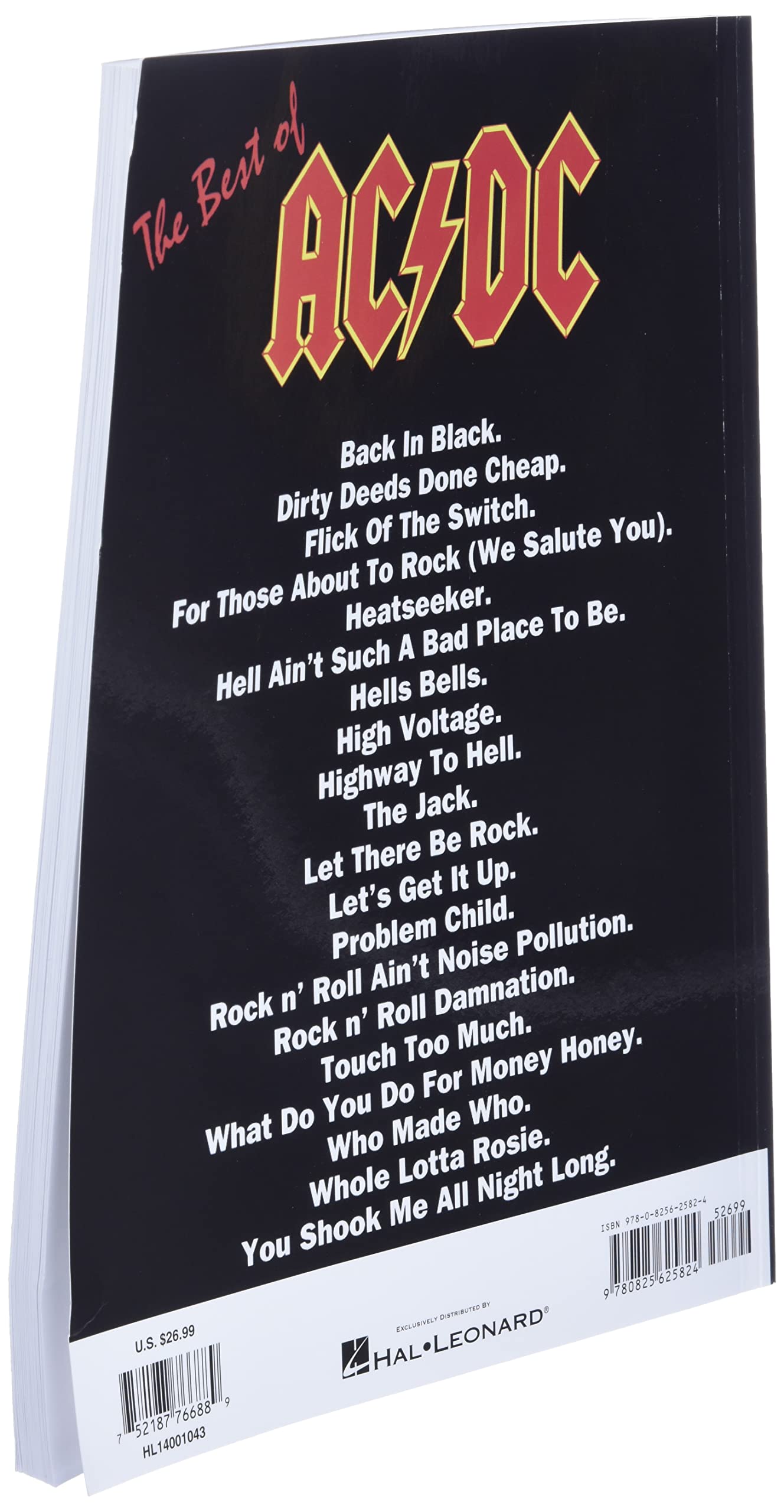 The Best of AC/DC: Guitar Tab by Buk, Askold