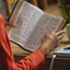 KJV Holy Bible: Personal Size Giant Print with 43,000 Cross References, Black Bonded Leather, Red Letter, Comfort Print: King James Version