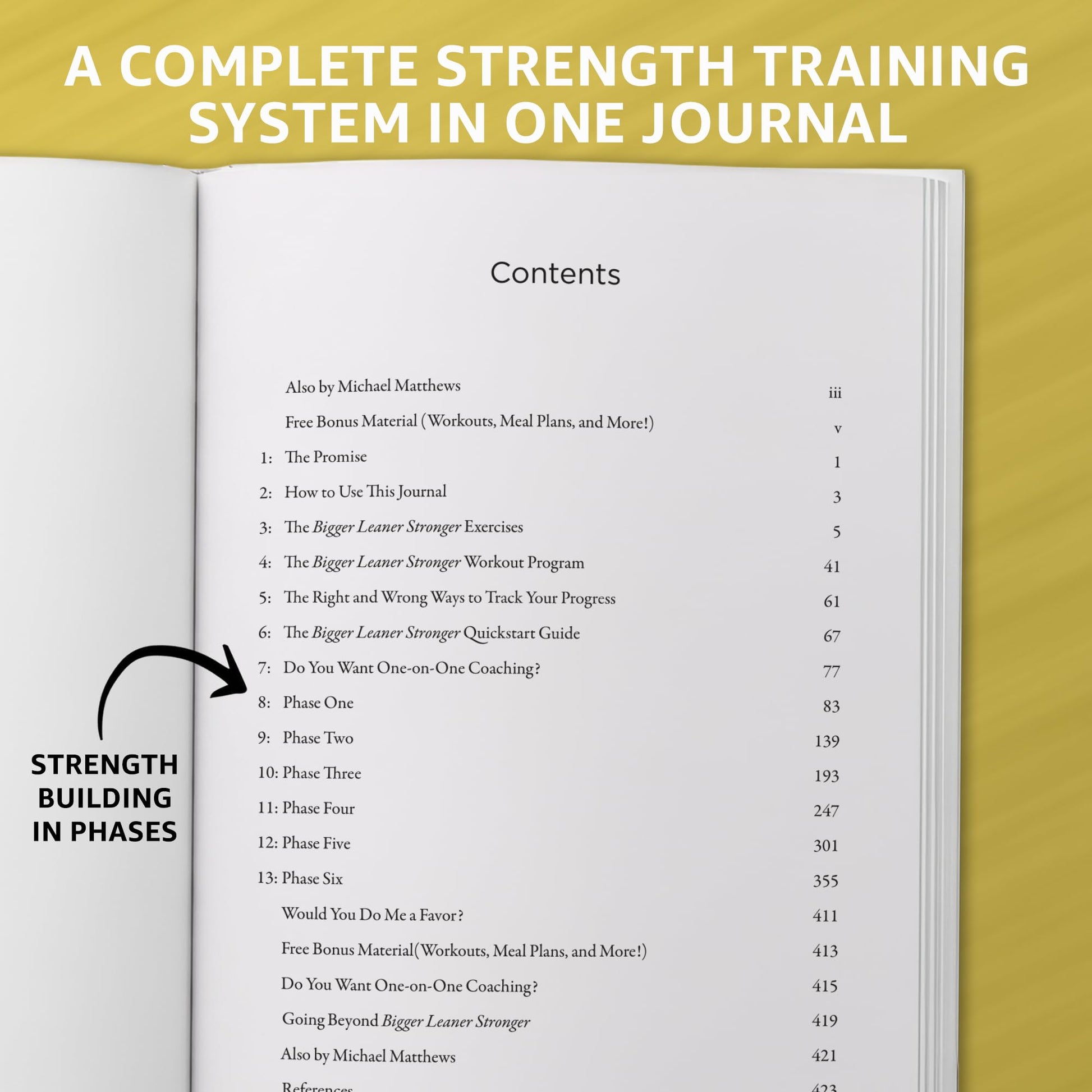 The Year One Challenge for Men: Bigger, Leaner, and Stronger Than Ever in 12 Months (The Bigger Leaner Stronger Series)