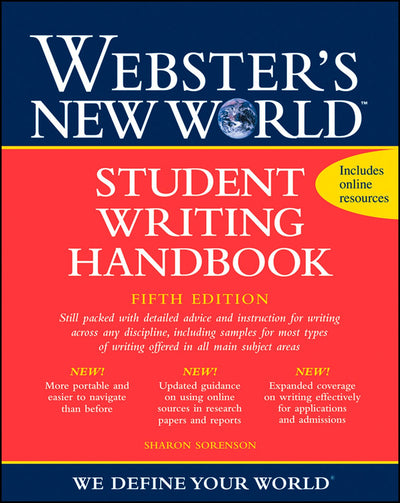 Webster's New World Student Writing Handbook, Fifth Edition