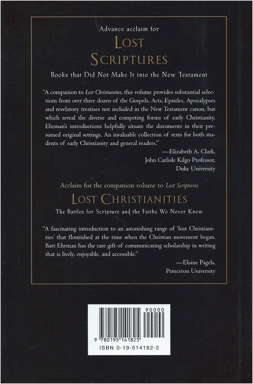 Lost Scriptures: Books that Did Not Make It into the New Testament