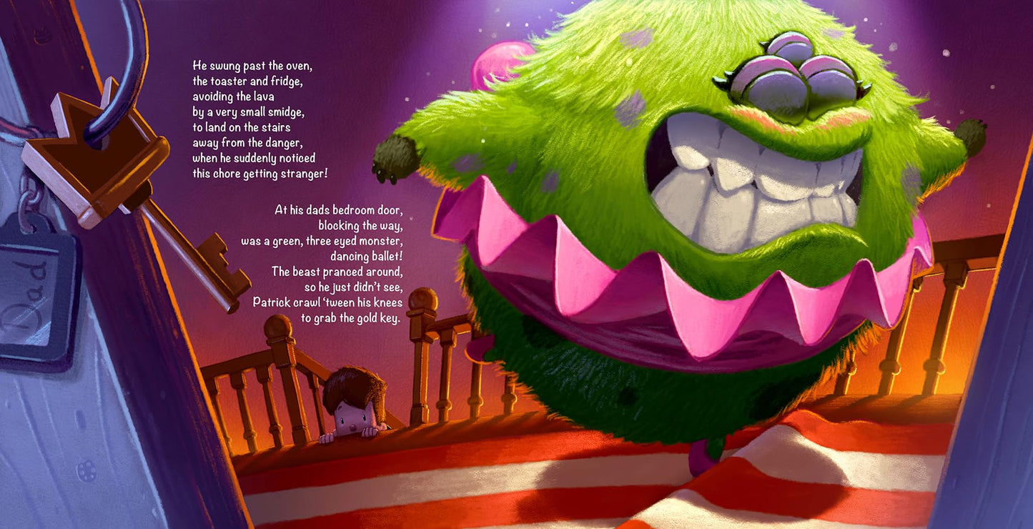 Patrick Picklebottom and the Living Room of Lava