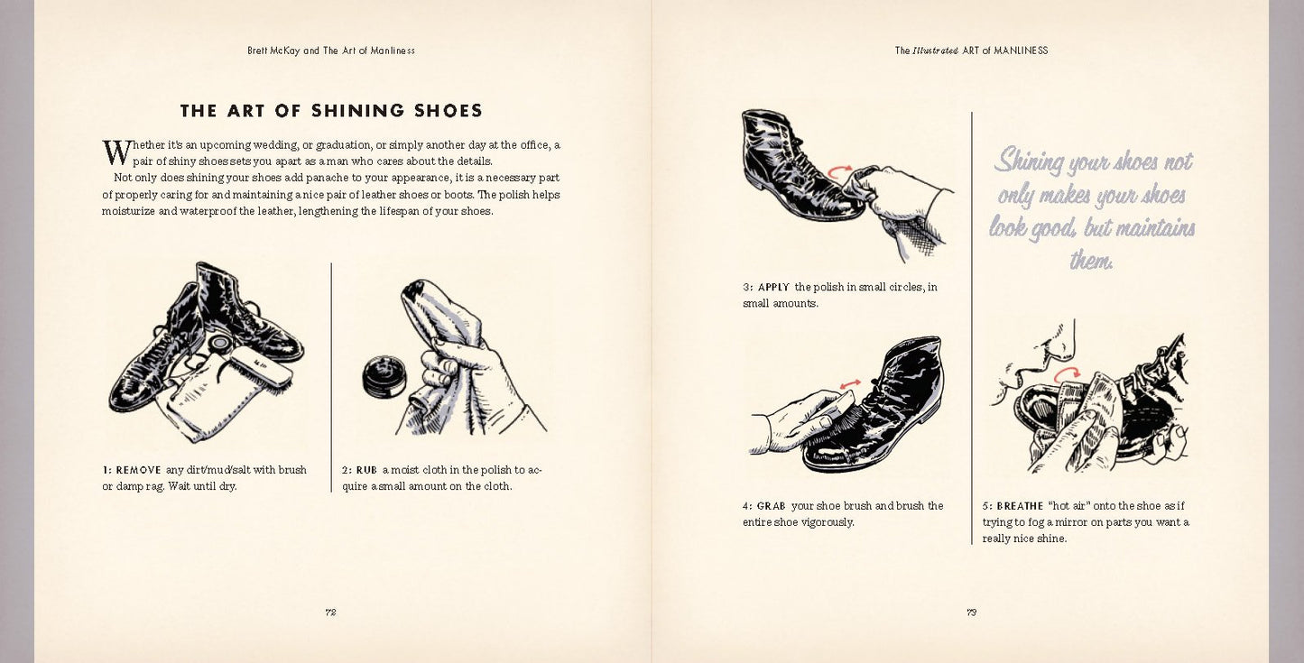 The Illustrated Art of Manliness: The Essential How-To Guide: Survival, Chivalry, Self-Defense, Style, Car Repair, And More!