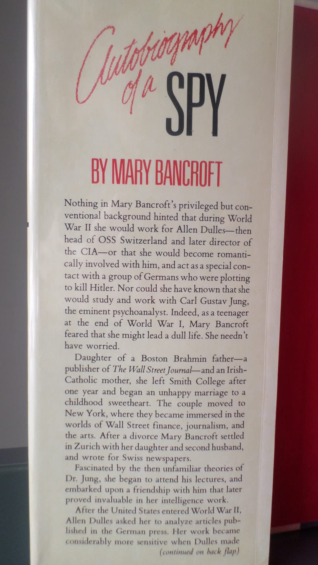 Autobiography of a Spy