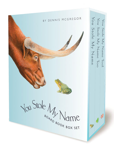 You Stole My Name Board Book Box Set: The Curious Case of Animals with Shared Names (Picture Book Box Set) (You Stole My Name Series)