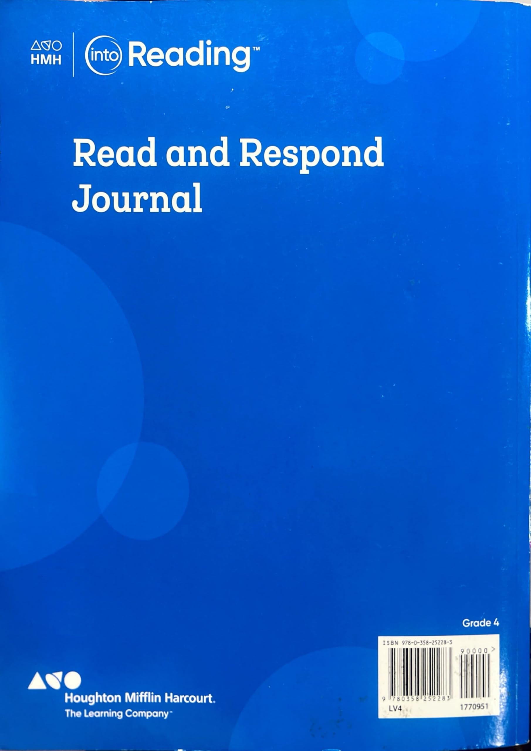 Read and Respond Journal Grade 4 (Into Reading)