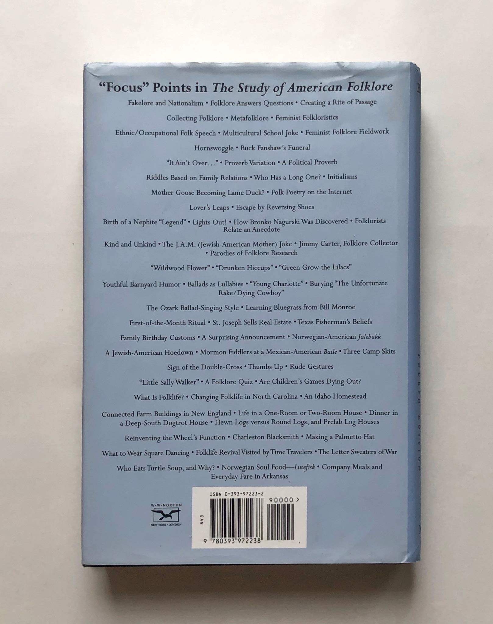 The Study of American Folklore: An Introduction (4th Edition)