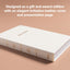 KJV Gift and Award Bible, White Imitation Leather, KJV Holy Bible, Red Letter, Pure Cambridge Text, Presentation Page, Ribbon Marker, Easy-to-Read Bible MCM Type