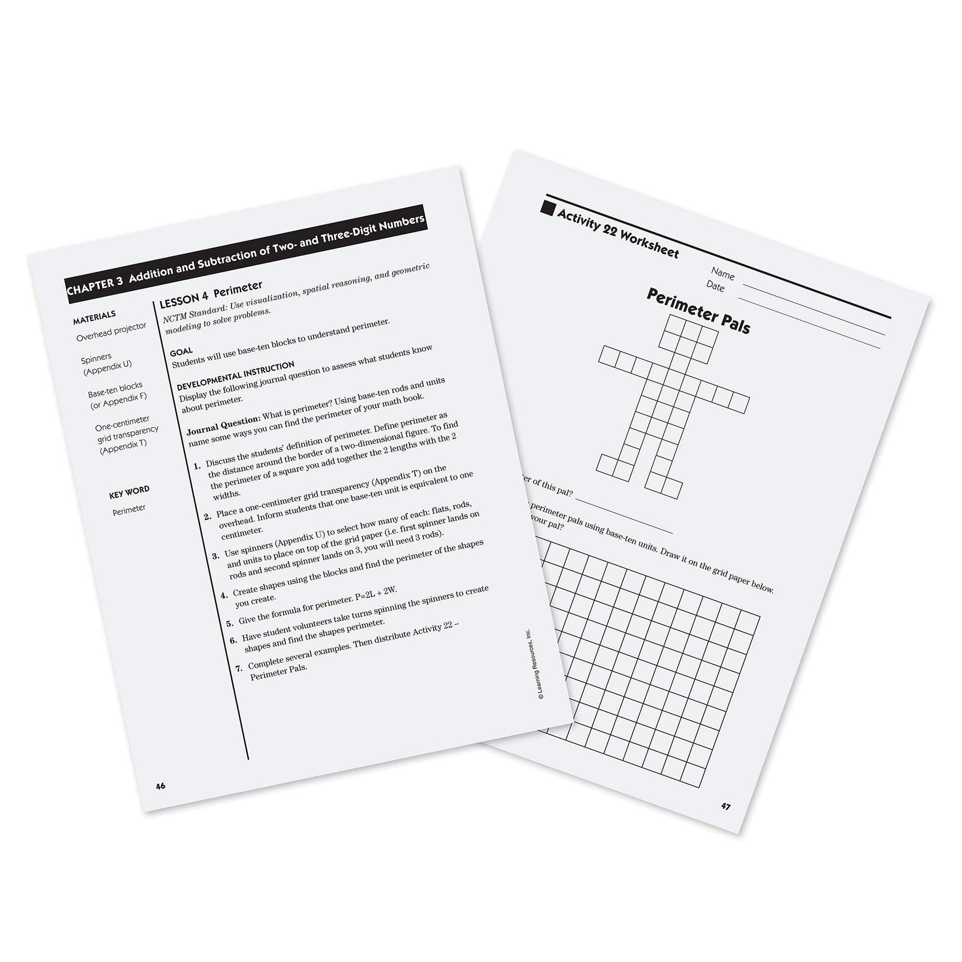 Learning Resources Base Ten Activity Book, Math Resources Booklet, 107 Page Activity Book, Homeschool Books, Math Help for Parents, Grades 3-6