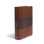 KJV Study Bible, Full-Color, Saddle Brown LeatherTouch, Red