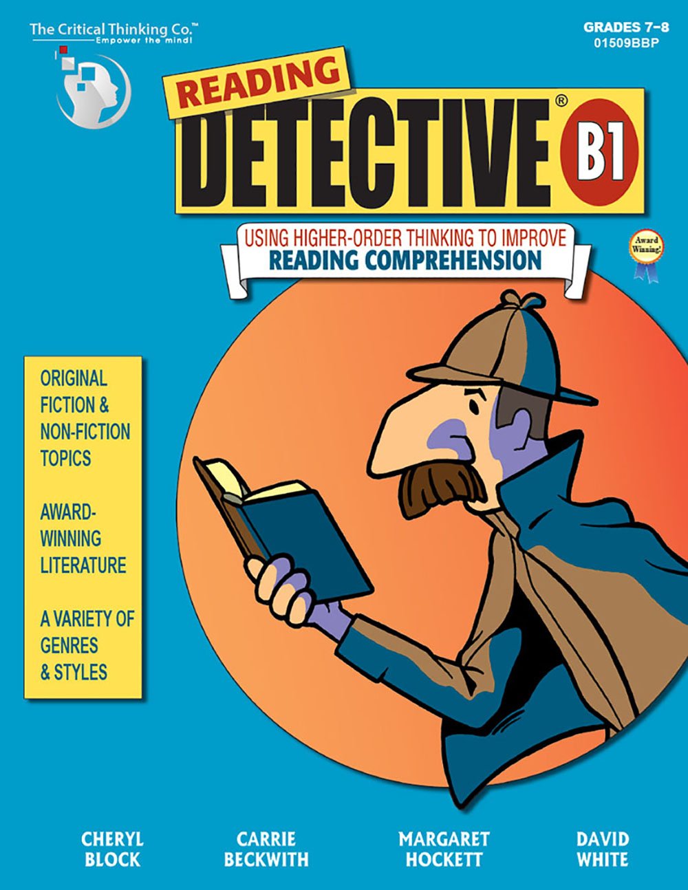 Reading Detective B1 Workbook - Using Higher-Order Thinking to Improve Reading Comprehension (Grades 7-8)