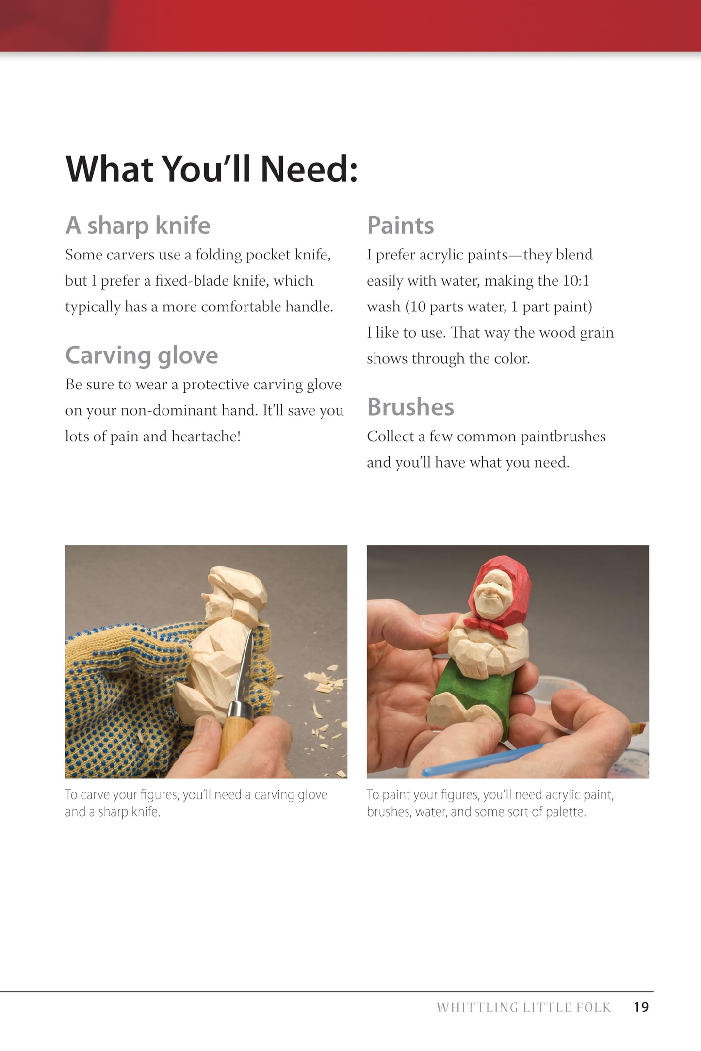 Whittling Little Folk: 20 Delightful Characters to Carve and Paint (Fox Chapel Publishing) Scandinavian Style Flat-Plane Carving with 4-Perspective Photos Providing 360-Degree Views of Each Project