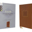 NASB, Personal Size Bible, Large Print, Leathersoft, Brown, Red Letter, 1995 Text, Thumb Indexed, Comfort Print