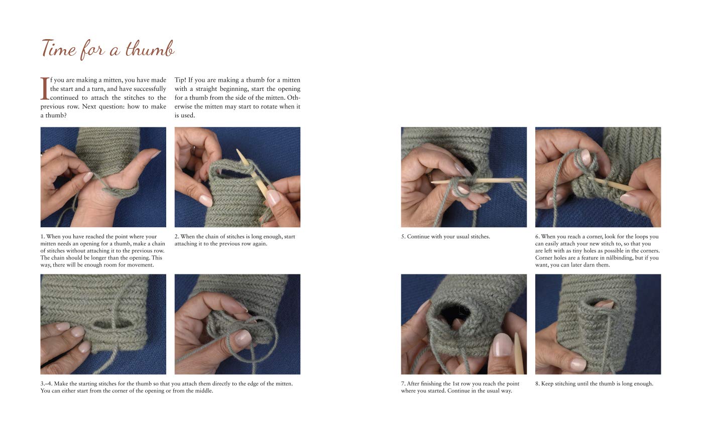 With One Needle - How to Nalbind by Mervi Pasanen