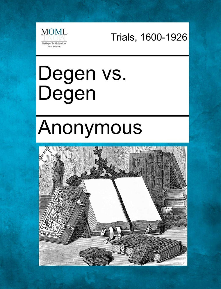 Degen vs. Degen