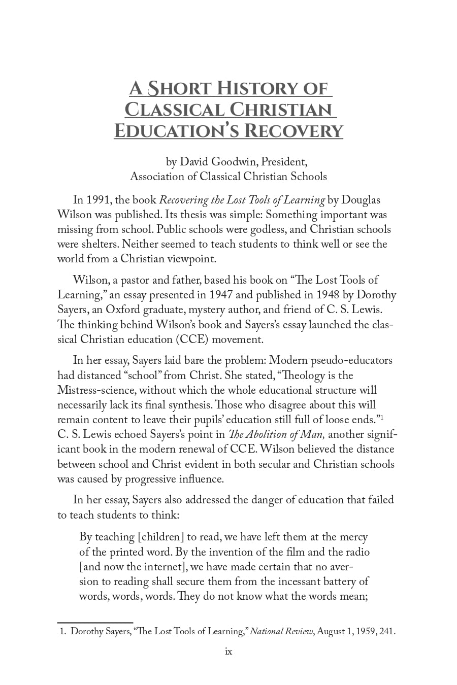 The Liberal Arts Tradition: A Philosophy of Christian Classical Education (Third Edition)
