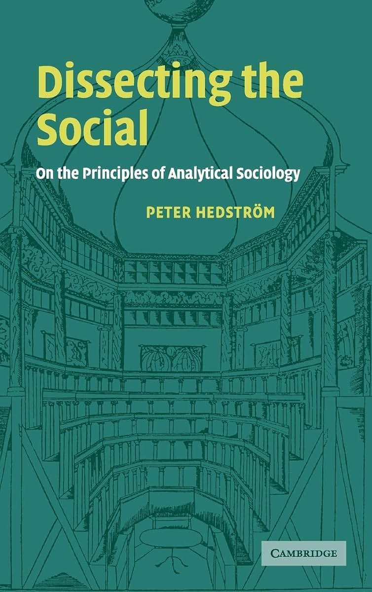 Dissecting the Social: On the Principles of Analytical Sociology