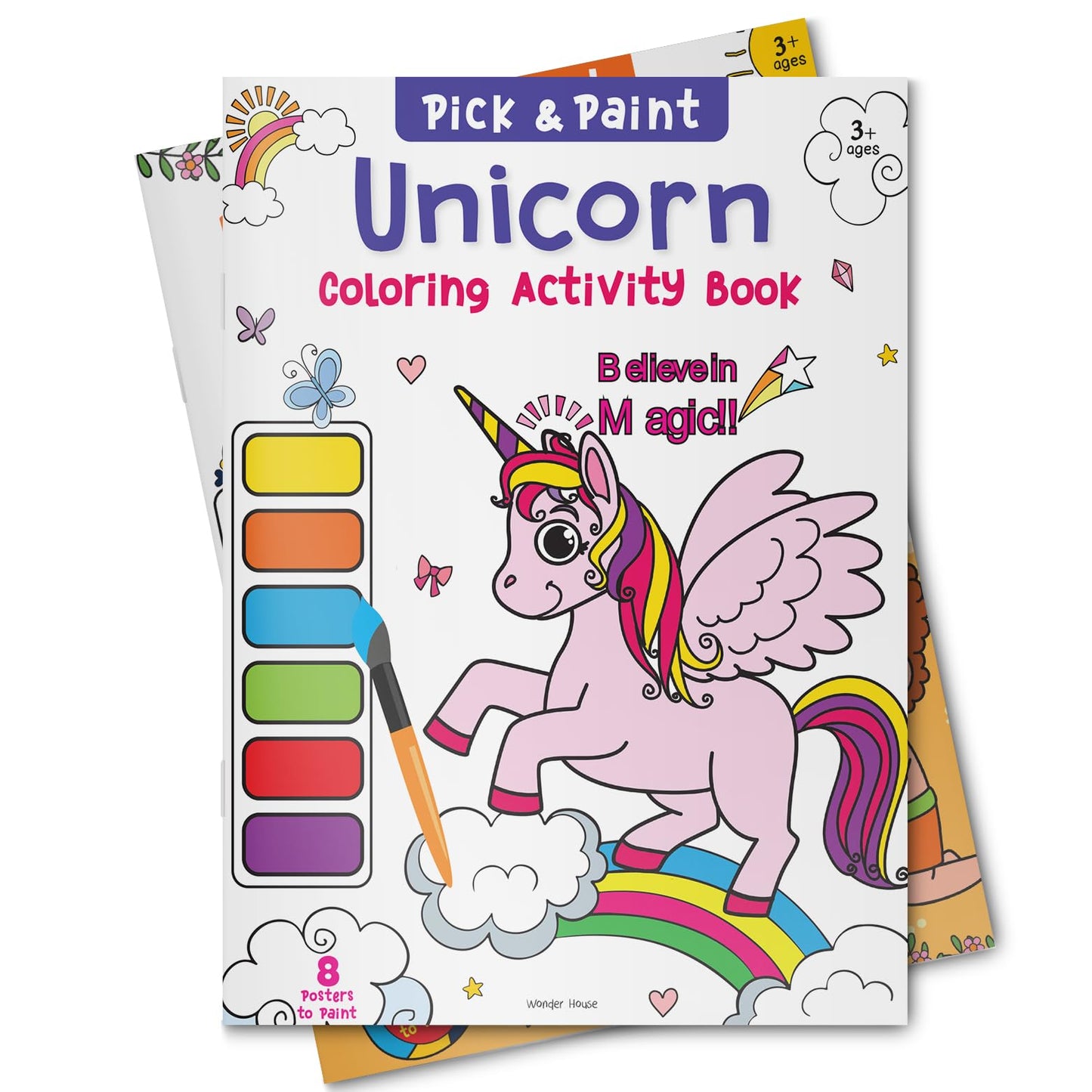 Unicorn: Pick and Paint Coloring Activity Book