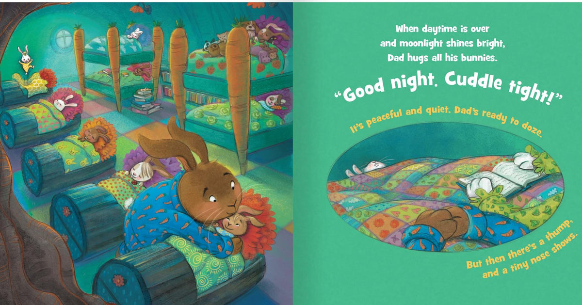Good Night, Cuddle Tight: A Bedtime Bunny Book (Bunny Tails)