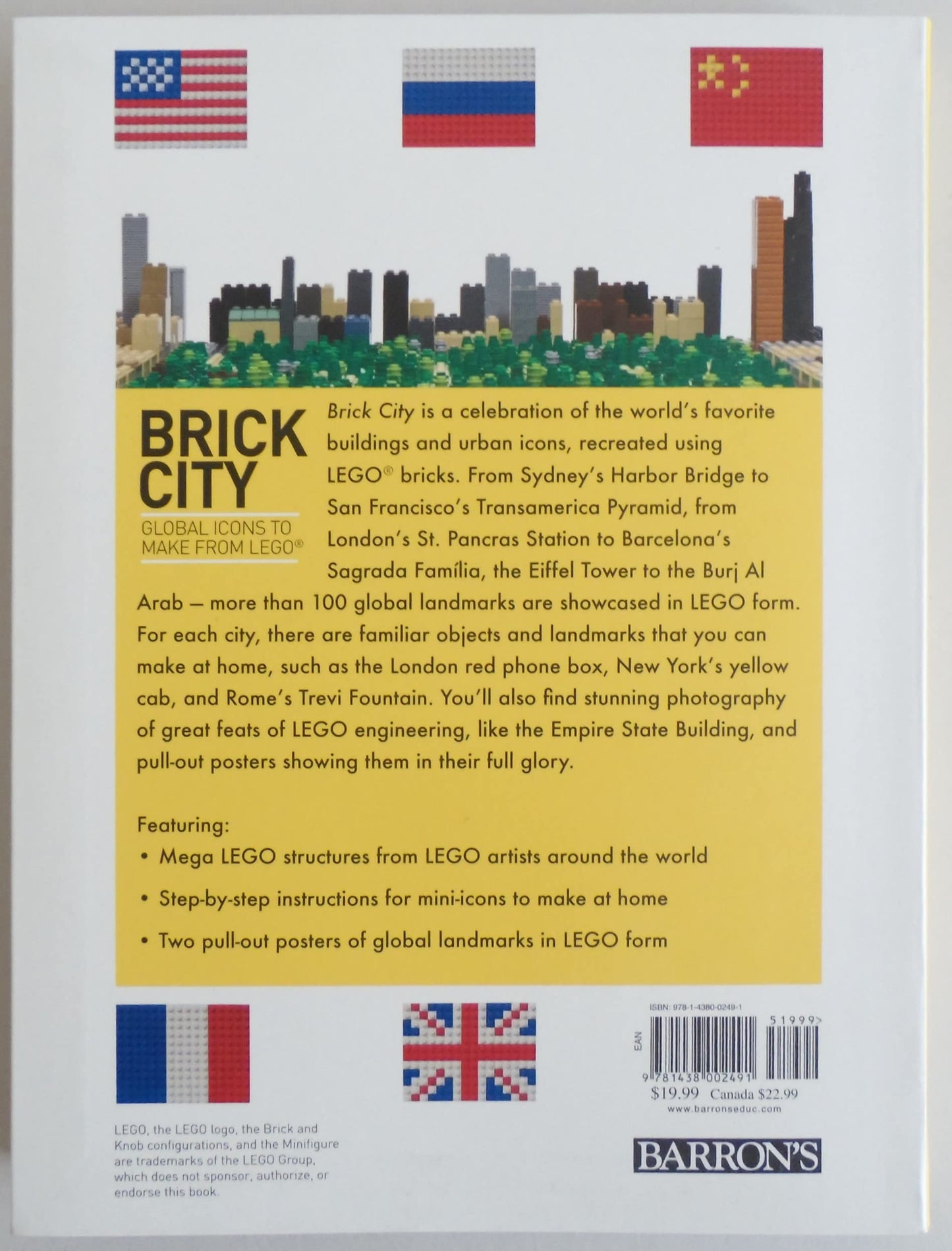 Brick City: Global Icons to Make from LEGO (Brick...LEGO Series)