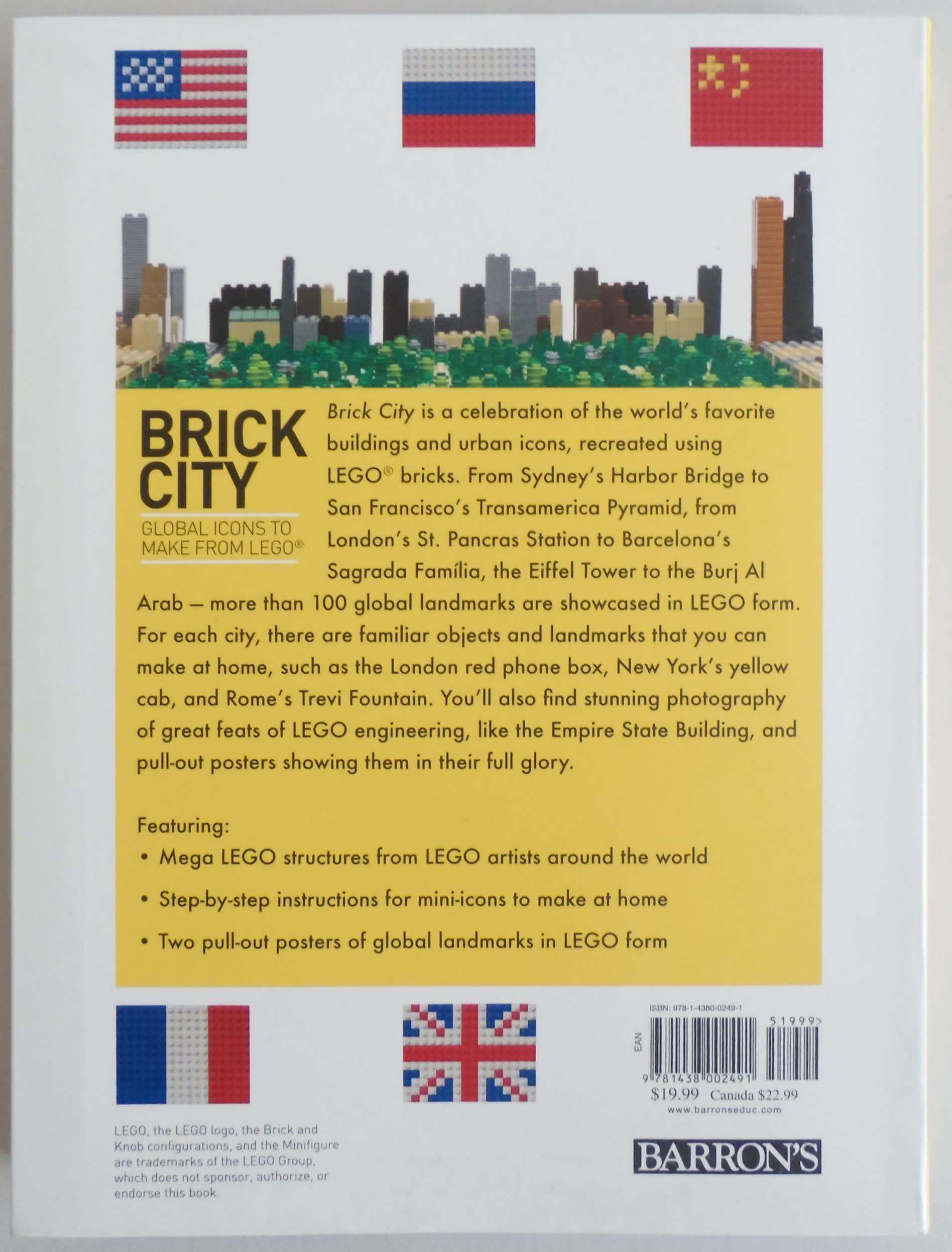 Brick City: Global Icons to Make from LEGO (Brick...LEGO Series)