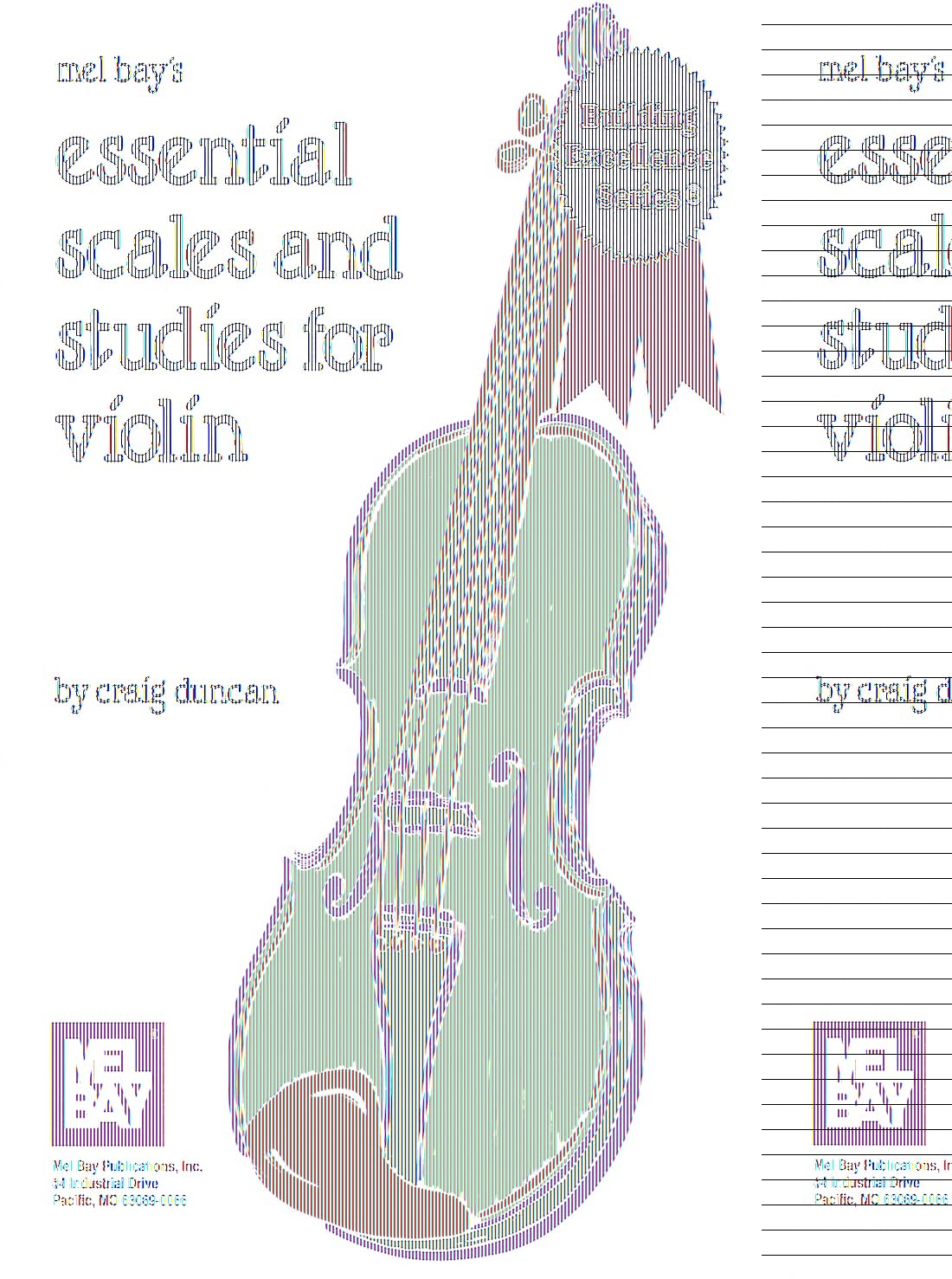 Mel Bay Essential Scales and Studies for Violin