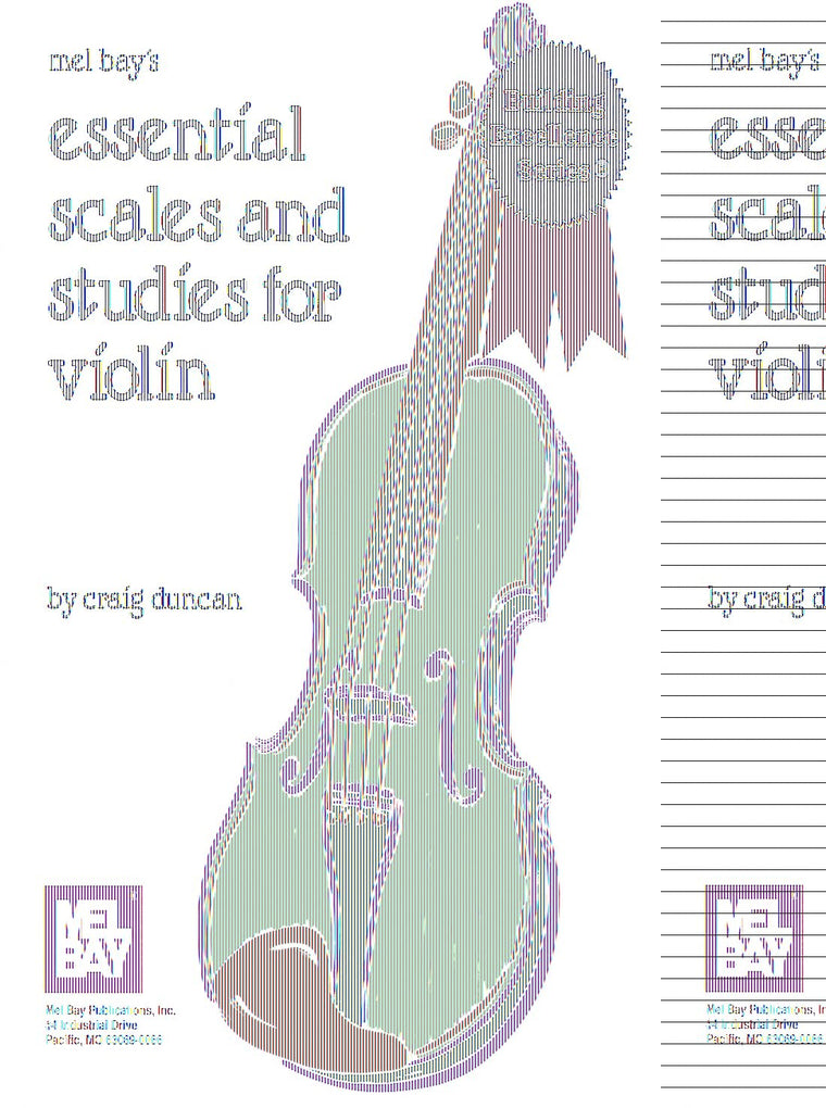 Mel Bay Essential Scales and Studies for Violin