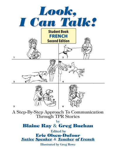 Look, I Can Talk!: Student Notebook in French (French Edition)