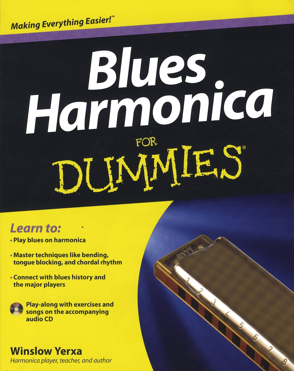 Blues Harmonica for Dummies by Winslow Yerxa (Paperback)