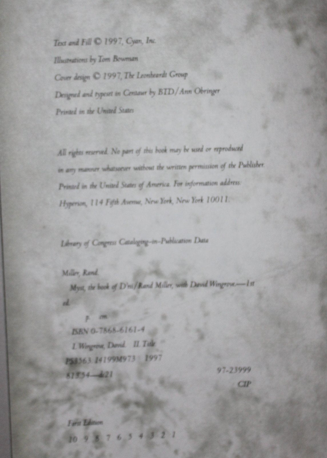 Myst: The Book of D'ni