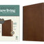 NLT Personal Size Giant Print Bible, Filament Enabled (LeatherLike, Rustic Brown, Indexed, Red Letter): Includes Free Access to the Filament Bible App ... Notes, Devotionals, Worship Music, and Video