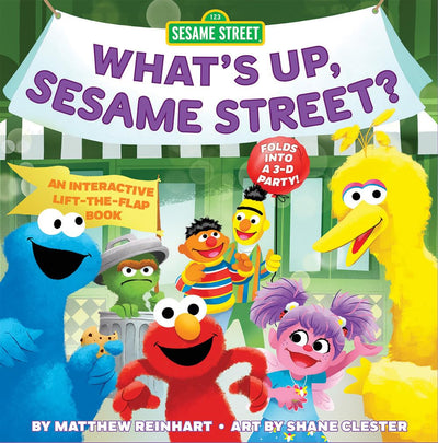 Whats Up, Sesame Street? (A Pop Magic Book): Folds into a 3-D Party!