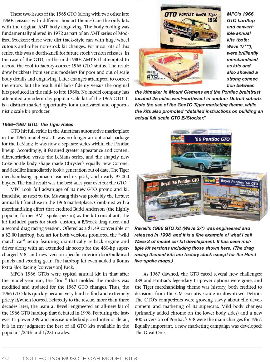 Collecting Muscle Car Model Kits