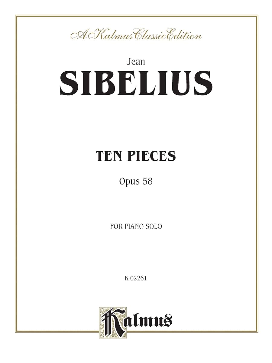 Ten Pieces, Op. 58 (Kalmus Edition)